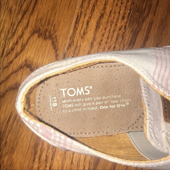 Toms mens lace up Oxford shoes - size 8 - Picture 3 of 6